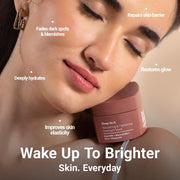 Sleep On It Overnight Hydrating Mask 50ml – Leave-on Night Cream Mask with Goat Milk, Niacinamide for Glowing, Nourished Skin; Hydration & Repair; Suitable for Men & Women, All Skin Types