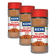 Keya Sri Lankan Ceylon Cinnamon Powder 45g | Dalchini Powder | Non-Cassia | 100% Pure & Natural | No