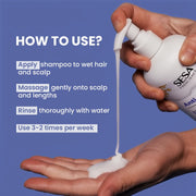 Sesa Anti Dandruff Shampoo - 300ml | ZPTO Free Formula | Piroctone Olamine, Tea Tree & Rosemary Oil | Upto 100% dandruff reduction | Prevents Itching & Irritation | Safe for Daily Use | Unisex