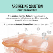 Dr. Sheth's Argireline Peptide & Copper Peptide B'tox Face Serum 30ml | 5% Argireline | Firms & Smoo