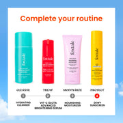 Foxtale Dewy Finish SPF 50 PA++++ Sunscreen For Dry Skin, Deeply Hydrates, In-Vivo Tested - 50ml