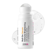 Cos-IQ Intimate Brightening Roll-On Serum 40ml | Azelaic Acid & Alpha + Beta Arbutin | For Underarms