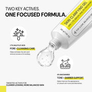 Arniq Skin Clarifying Gel with 1.7% Salicylic Acid & 4% Niacinamide | Blemish & Uneven Skin Care | Lightweight Non-Greasy Gel | 30 g