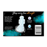 Whisper Bindazzz Nights XXXL Sanitary Pads (10 Pads) | Up to 0% Leaks All Night | 75% Longer with Wi