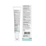 Fixderma Under Eye Cream Roll on with Peptides, Green Tea Extract & Vitamin E | Reduces Dark Circles, Puffiness, Wrinkles & Fine Lines | Triple Action | for Men & Women | 15g