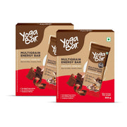 Yogabar Multigrain Energy Bar Variety Pack (10 Bars, 350g) | Fruits, Nuts, Oats & Millets | Gluten F