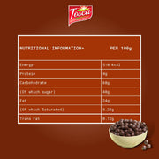 Tosca Biscos Chocolate Biscuit Balls | Delicious Chocolate Munchies for Snacking, Parties, and Gifting | Crunchy and Chocolatey Treats (150 gm in a jar)