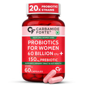 Carbamide Forte Neoflora-Women Probiotics for Women 60 Billion CFU with 150mg Prebiotic & Cranberry 