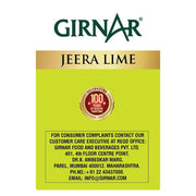 Girnar Jeera Lime Green Tea Bags – Green Tea with Natural Cumin (Jeera) & Lime Flavor, 25 Tea Bags | Refreshing Herbal Infusion for Digestion & Metabolism Support