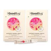 The Good Bug Good Down There SuperGut Powder for Women - 15 Sticks (3g each) | Pre & Probiotic Supplement, 2.5 Billion CFU