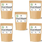 Puranic Desi Khand Organic 300g | Chemical & Pesticides Free | Khandsari Sugar | Sulphur-free Khaand