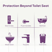 Evereve Pee Secure Toilet Seat Sanitizer Spray 100ml - Mint Flavor
