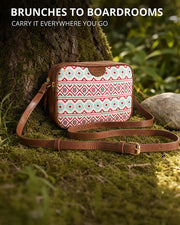 Teal by Chumbak Aztec sling bag view 6