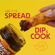 MasterChow Black Bean Dip | Dipping Sauce | Fermented Black Bean Sauce | Ready-to-Eat | Serves 4-5 (200gm)