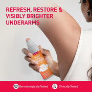 Sirona Even Tone Underarm Mist - 100 ml | For Reduces Pigmentation, Odour Control & Brightens Skin | Alcohol & Aluminium Free | Dermatologically Tested