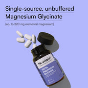 hk vitals 100% Magnesium Glycinate 1880mg, 60 Tablets