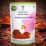 LEEVE Shankeshwari Chilli 200g | Extra Spicy Whole Red Chilli | Authentic Maharashtrian Mirchi | Rich Natural Color | Sun Dried | Hygienically Packed