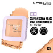 Maybelline Super Stay Flex Powder Foundation Shade 128