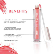 Love Earth Cream Pop Blush - Magnora | Hyaluronic Acid | Smooth, Lightweight, Long-Lasting | Dewy Fi