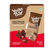 Yogabar Multigrain Energy Bar Variety Pack (10 Bars, 350g) | Fruits, Nuts, Oats & Millets | Gluten F