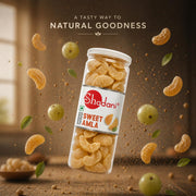 Shadani Sweet Gooseberry Candy (200g) Meetha Dried Amla Candy Vegetarian Sweet Gooseberry Aftermeal Amla Fruit Snacks | Chewy Tangy Goosebarry Snack | High Vitamin C Digestive Mouth Freshener