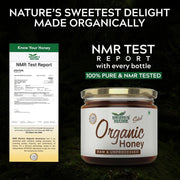 Nature's Nectar Raw Organic Honey 400g | 100% Pure NMR Tested | Raw and Unprocessed