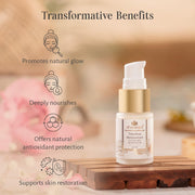 Shankara Timeless Moisturizer Lotion With the Goodness of Saffron, Lotus and Vitamin C For All Skin Types (12 ML)