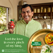 Tata Sampann Hing, Compounded Asafoetida (Bandhani Hing), 50g, Recommended by Chef Sanjeev Kapoor, Strong Flavour & Aroma