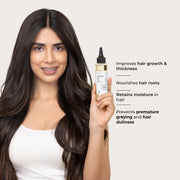 Brillare 10% Rosemary Hair Oil for Hair Growth with 10% Olive Oil & 5% Castor oil | Reduces Hair Fall | Strengthens Hair | Visible Results in 4 Weeks.