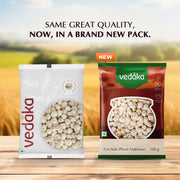 Vedaka Fox Nuts (Phool Makhana) 100g | Light & Crunchy | No Artificial Flavours & No Preservatives