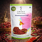 LEEVE Shankeshwari Chilli 200g | Extra Spicy Whole Red Chilli | Authentic Maharashtrian Mirchi | Rich Natural Color | Sun Dried | Hygienically Packed