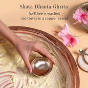 Shankara Gheesutrā Face Emulsion Natural Desi Ghee Face Moisturizer Cream For Even Skin Glow and Rejuvenation with Vitamin C,Hibiscus and 100 Times Washed Ghee- 30 ml