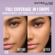Maybelline Super Stay Flex Powder Foundation Shade 128