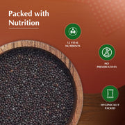 Amazon Brand - Vedaka Mustard (Rai) Whole Small | 200 g | No Cholesterol & No Added Additives