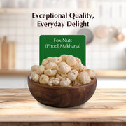 Vedaka Fox Nuts (Phool Makhana) 100g | Light & Crunchy | No Artificial Flavours & No Preservatives