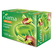 Fiama Gel Bar Lemongrass & Jojoba 375g (125g x 3) | Smooth Skin | Bathing Soap with Skin Conditioner