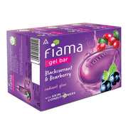 Fiama Gel Bar Blackcurrant & Bearberry 375g (125g x 3) | Radiant Glowing Skin | Bathing Soap with Sk