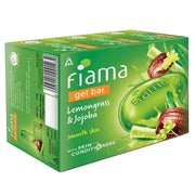 Fiama Gel Bar Lemongrass & Jojoba 375g (125g x 3) | Smooth Skin | Bathing Soap with Skin Conditioner