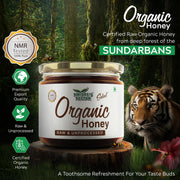 Nature's Nectar Raw Organic Honey 400g | 100% Pure NMR Tested | Raw and Unprocessed