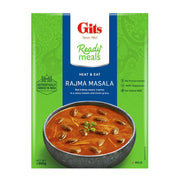 Gits Ready to Eat Rajma Masala 300g | Pure Veg Heat & Eat Indian Meal | No Preservatives | Microwave