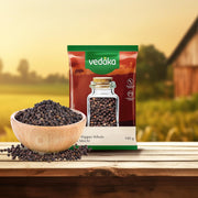 Amazon Brand - Vedaka Black Pepper Whole (Kaali Mirch) |100 g | Bold Flavor & Fresh Aroma | Perfect for Cooking | No Added Colours | No Preservatives
