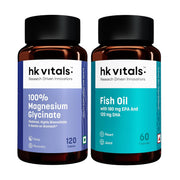 hk vitals 100% Magnesium Glycinate 1880mg, 60 Tablets