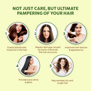 Indus Valley Hair Ultima Spa 175ml | Organic Deep Conditioning & Nourishing Hair Spa Treatment for D