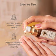 Shankara Brightening Face Serum With Mead Owsweet and Lemongrass For Tri-Dosha (All Skin Type) - 30 ml