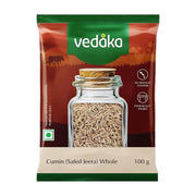 Amazon Brand - Vedaka Cumin (Safed Zeera) Whole | 100 g | Jeera Seeds | No Artificial Colours & Preservatives
