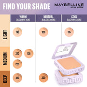 Maybelline Super Stay Flex Powder Foundation Shade 128