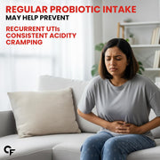 Carbamide Forte Neoflora-Women Probiotics for Women 60 Billion CFU with 150mg Prebiotic & Cranberry 