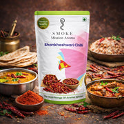 LEEVE Shankeshwari Chilli 200g | Extra Spicy Whole Red Chilli | Authentic Maharashtrian Mirchi | Rich Natural Color | Sun Dried | Hygienically Packed