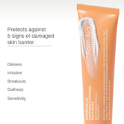 The Formularx Barrier Relief Ceramide Lightweight Moisturizer With Niacinamide & Hyaluronic Acid | For Oily, Combination, Dehydrated, Acne Prone, Sensitive Skin | 50 Gram