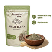 Fabeato Natural Premium Fresh Shah Jeera For Indian Cooking 200gram| Caraway Seeds | Afhghani Jeera| Shahi Jeera|Biriyani Jeera